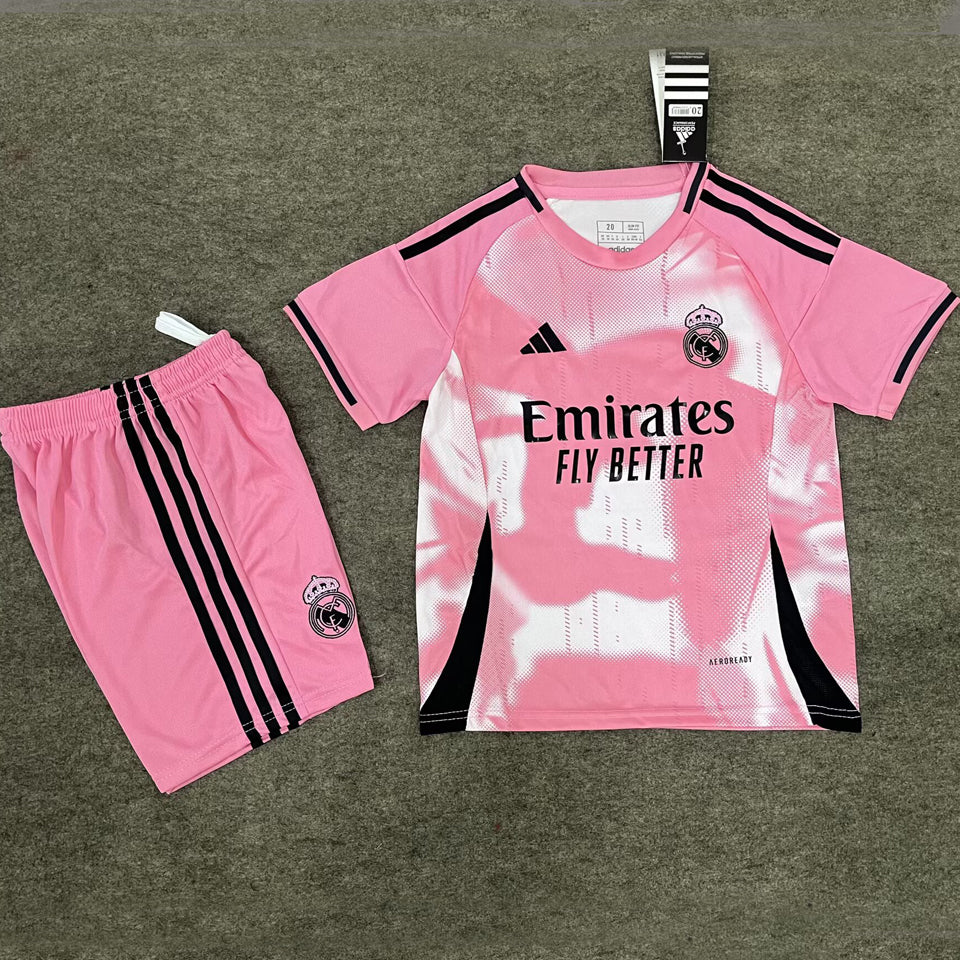 jersey 2025/26 real madrid especial manga corta niño