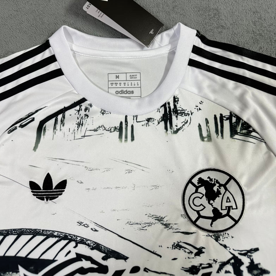 jersey 2025/26 club america portero manga corta versión fan