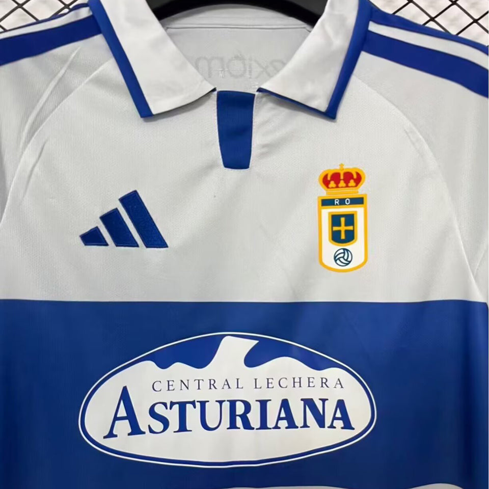 jersey 2026/27 real oviedo visitante manga corta versión fan