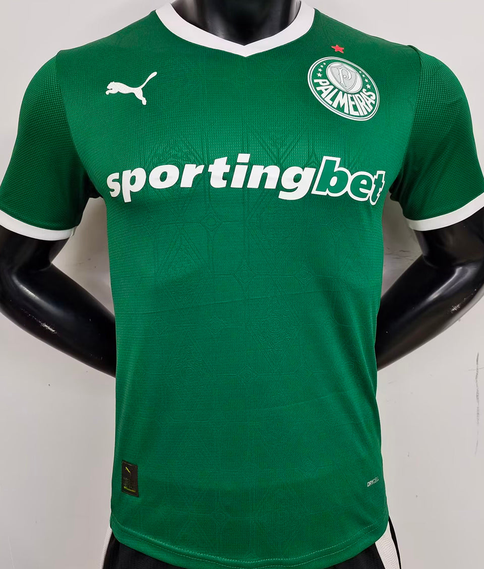 jersey 2025/26 palmeiras local manga corta versión jugador