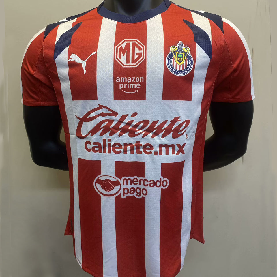 jersey 2025/26 chivas local manga corta versión jugador