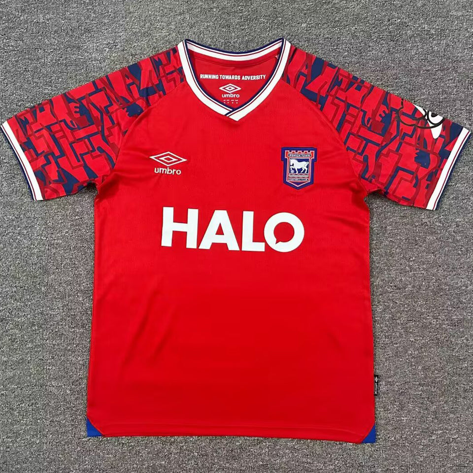 Jersey 2025/26 Ipswich Town Visitante Manga corta Versión Fan