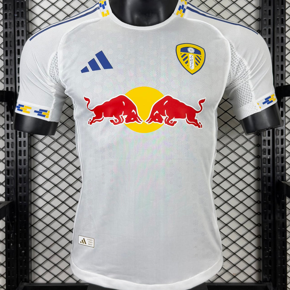 Jersey 2025/26 Leeds United Local Manga corta Versión Jugador