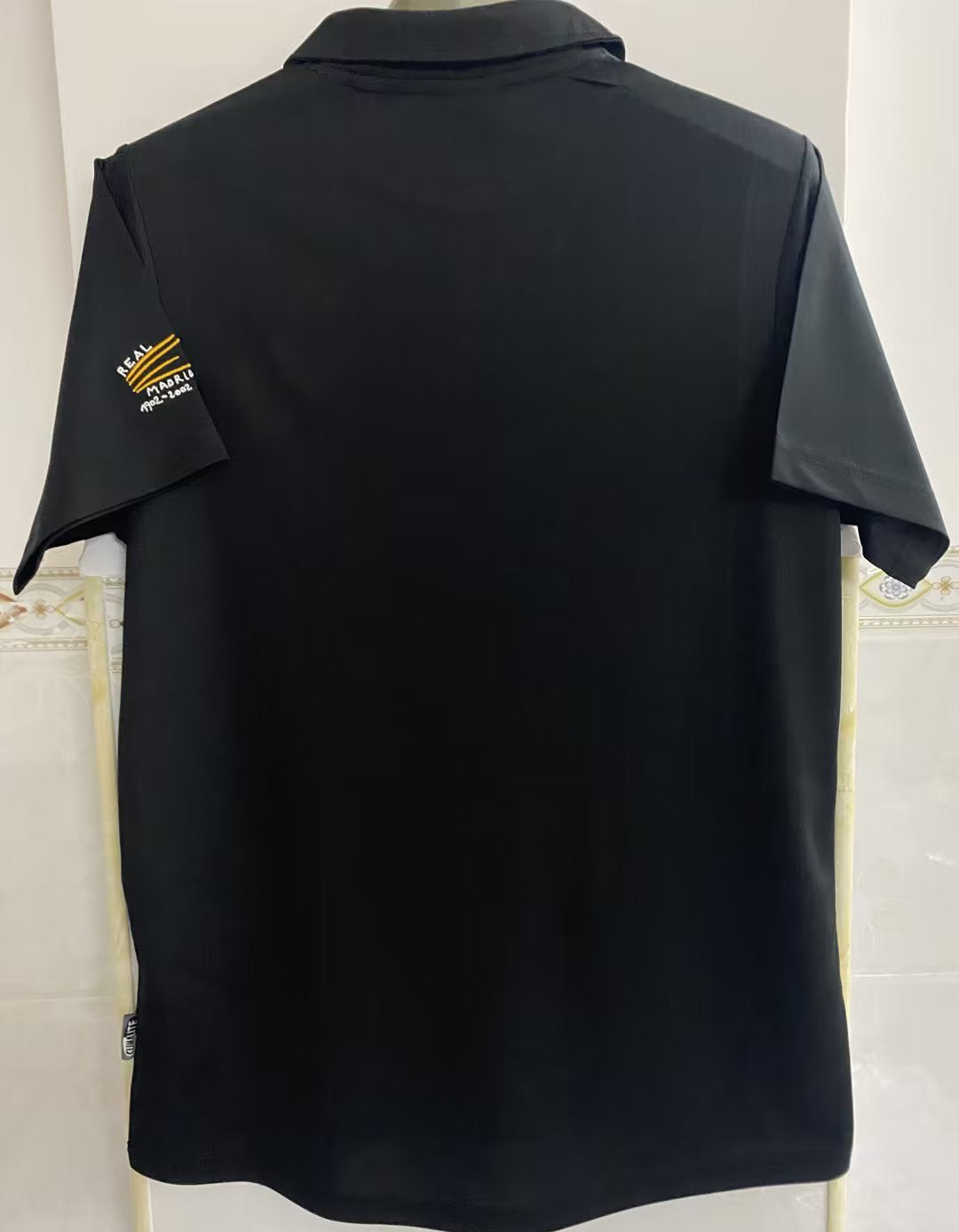 jersey 2002/03 real madrid visitante manga corta versión fan retro