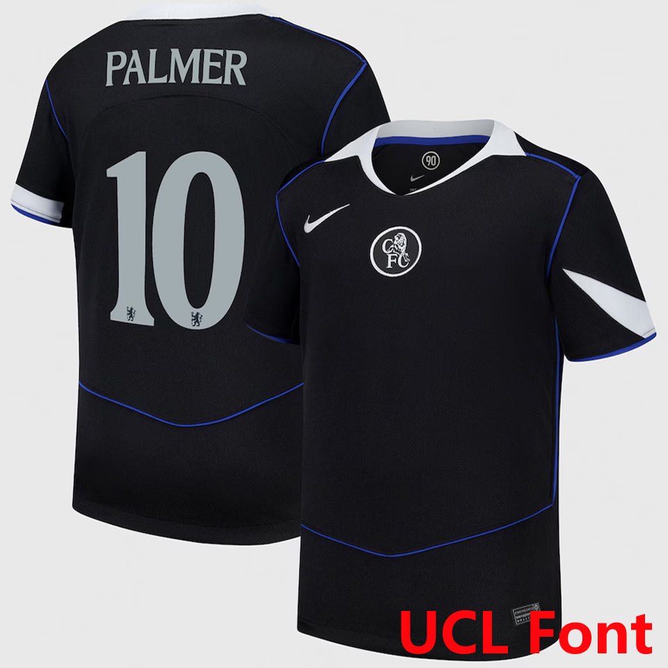 jersey 2025/26 chelsea tercero manga corta versión fan