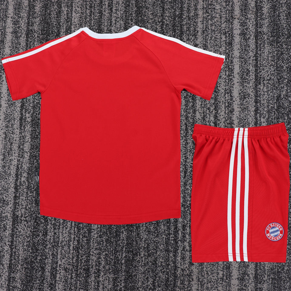 jersey 2001/2002 bayern munich local manga corta niño retro