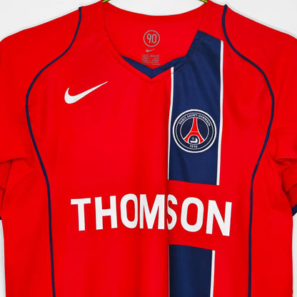Jersey 2004/2005 PSG Visitante Manga corta Versión Fan Retro
