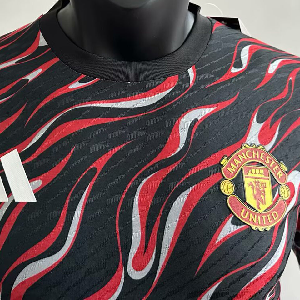 jersey 2025 manchester united especial manga corta versión jugador