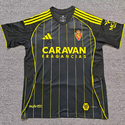 Jersey 2025/26 Zaragoza Visitante Manga corta Versión Fan