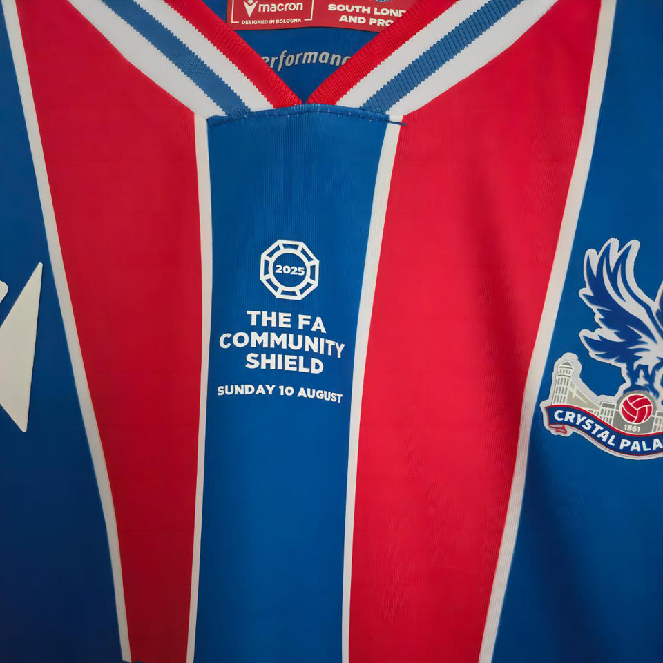 jersey 2025/26 crystal palace local manga corta versión fan