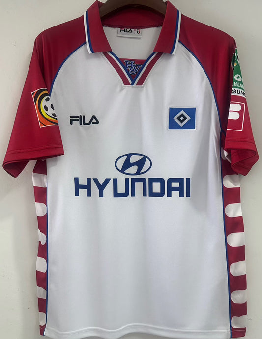 Jersey 2000 Hamburger Local Manga corta Versión Fan Retro