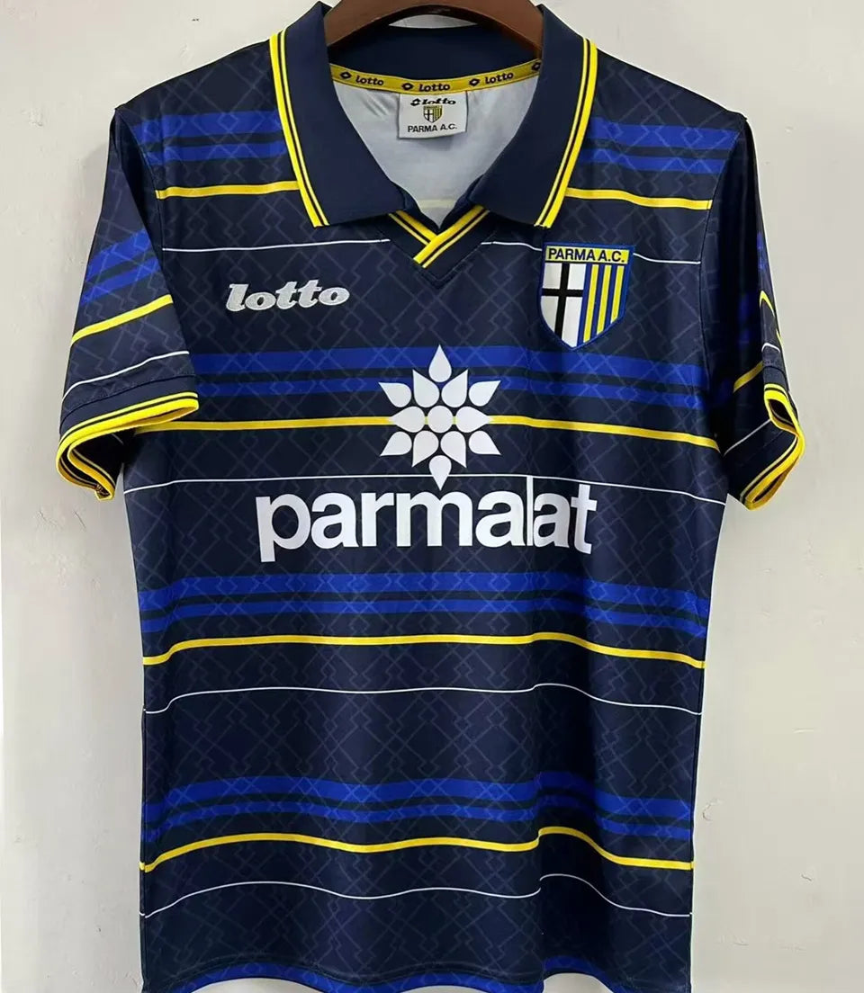 Jersey 1998 Parma Tercero Manga corta Versión Fan Retro