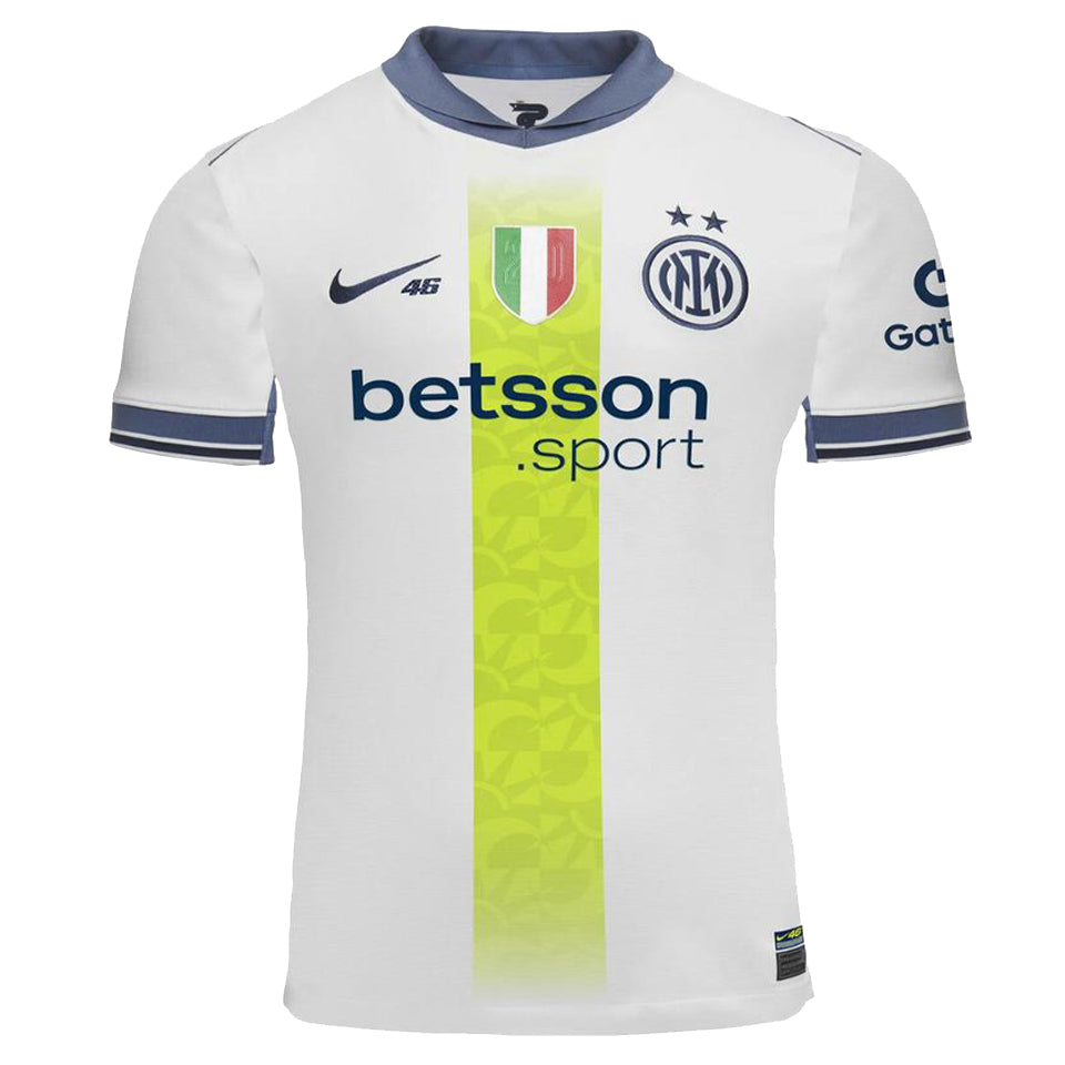 jersey 2024/25 inter milan visitante manga corta versión fan