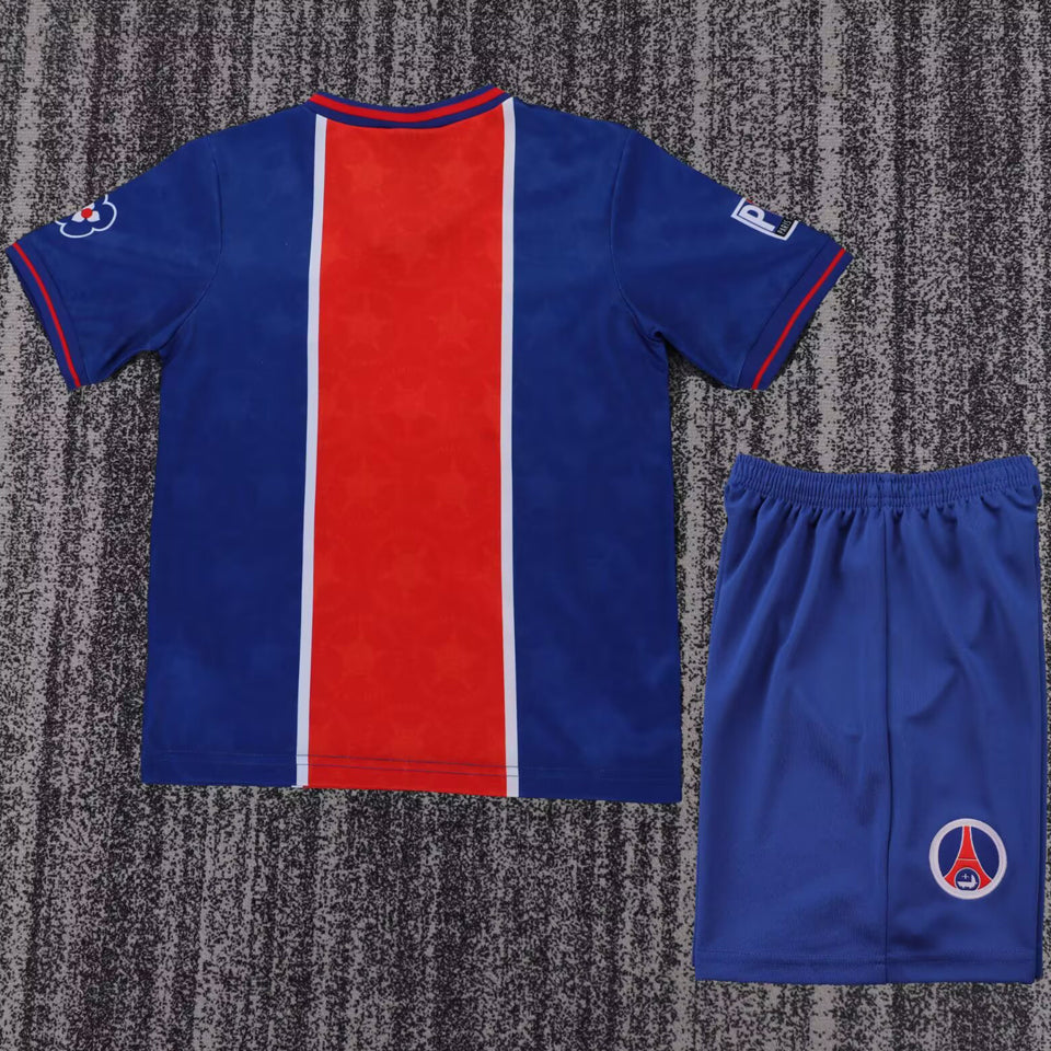 jersey 1995/1996 psg local manga corta niño retro