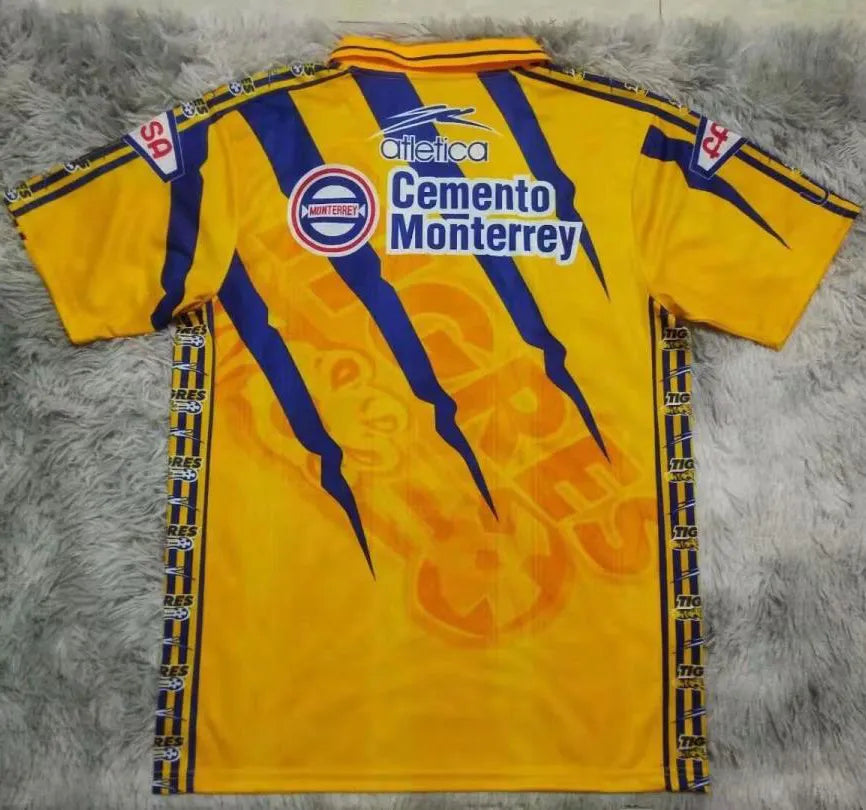 Jersey 1997/98 Tigres Especial Manga corta Versión Fan Retro