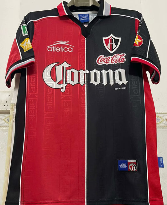 Jersey 1998/99 Atlas Local Manga corta Versión Fan Retro