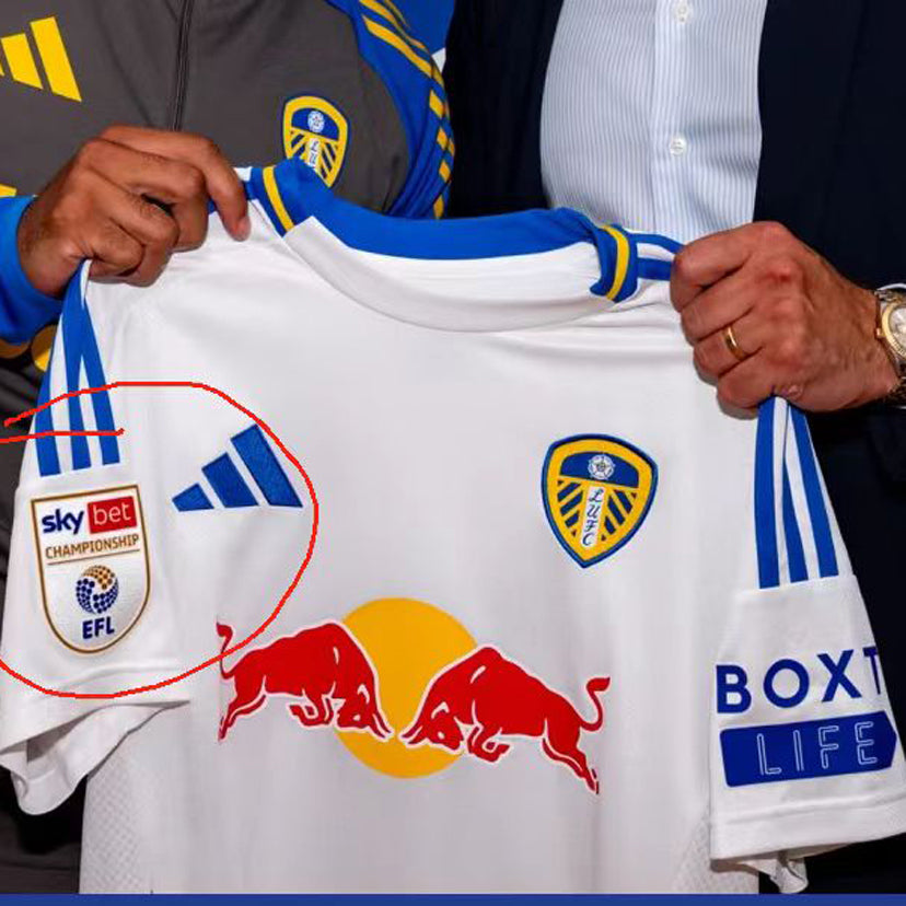 Jersey 2024/25 Leeds United Local Manga corta Versión Fan