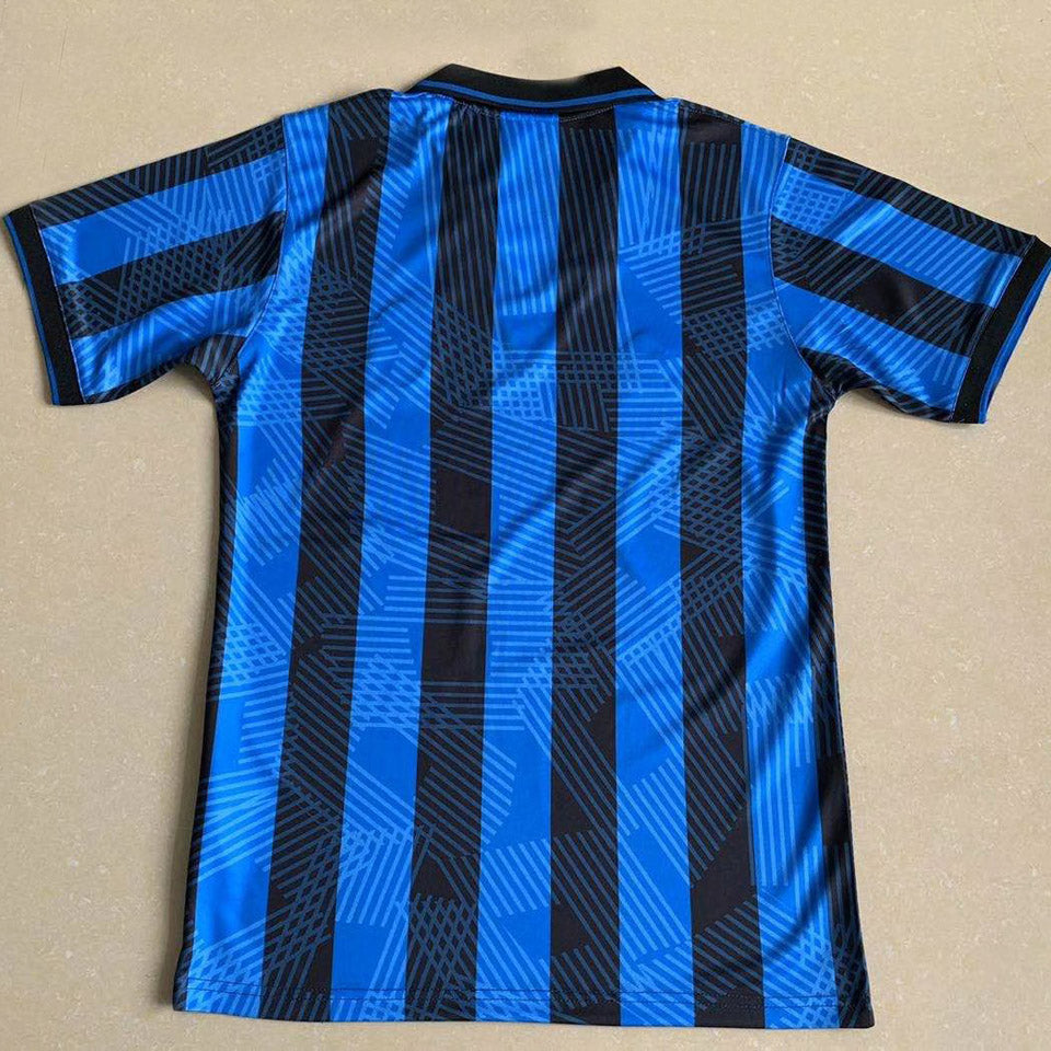 jersey 1991/1993 atalanta local manga corta versión fan retro
