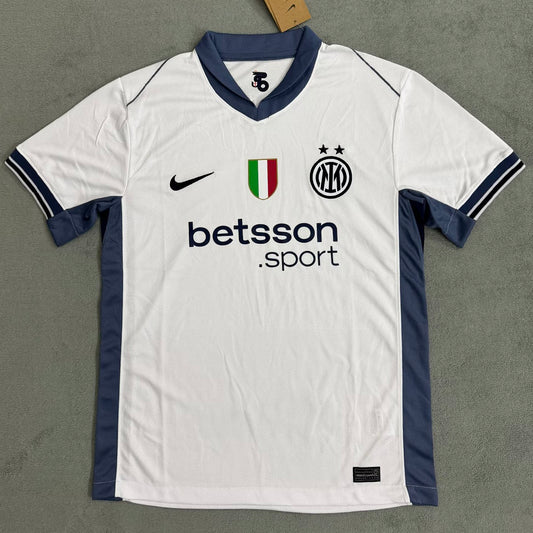 Jersey 2024/25 Inter Milan Visitante Manga corta Versión Fan