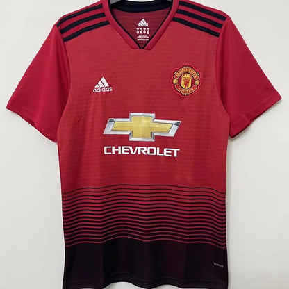 Jersey 2018/19 Manchester United Local Manga corta Versión Fan Retro