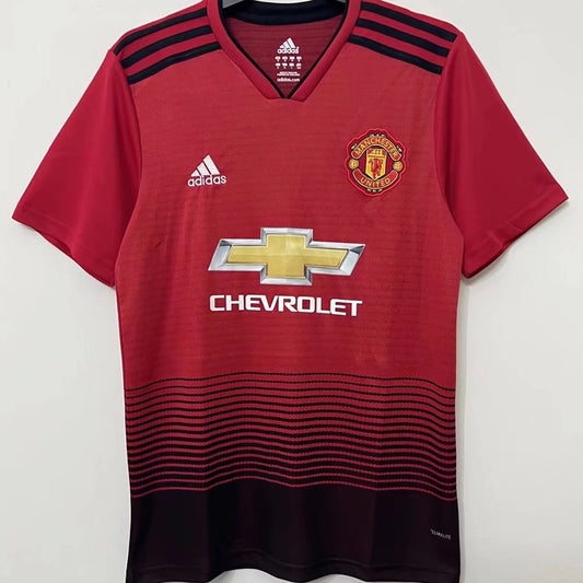 Jersey 2018/19 Manchester United Local Manga corta Versión Fan Retro