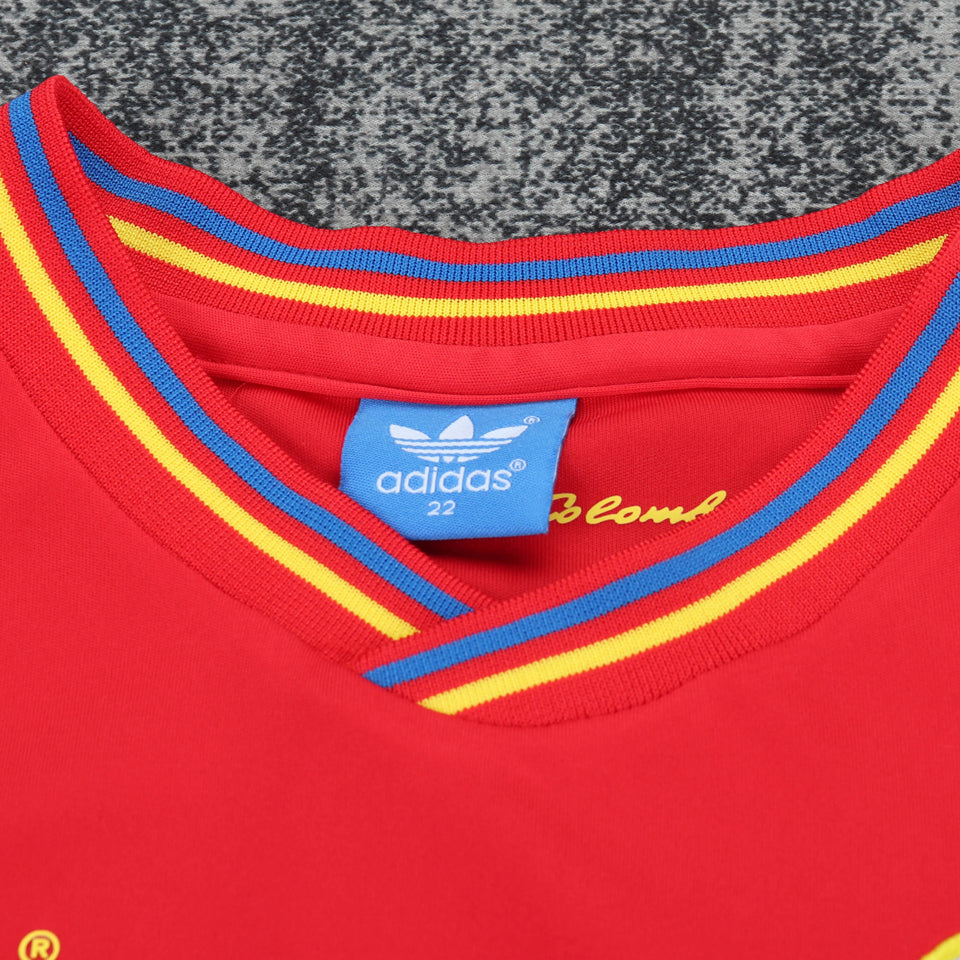1990 colombia visitante niño selecciones retro