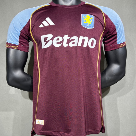 Jersey 2025/26 Aston Villa Local Manga corta Versión Jugador