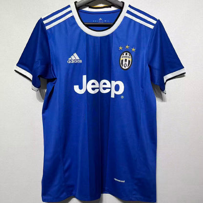 Jersey 2016/2017 Juventus Visitante Manga corta Versión Fan Retro