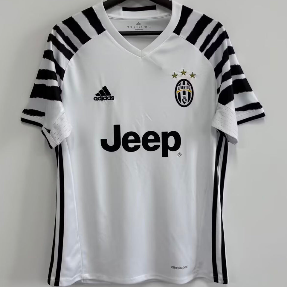 jersey 2016/2017 juventus tercero manga corta versión fan retro