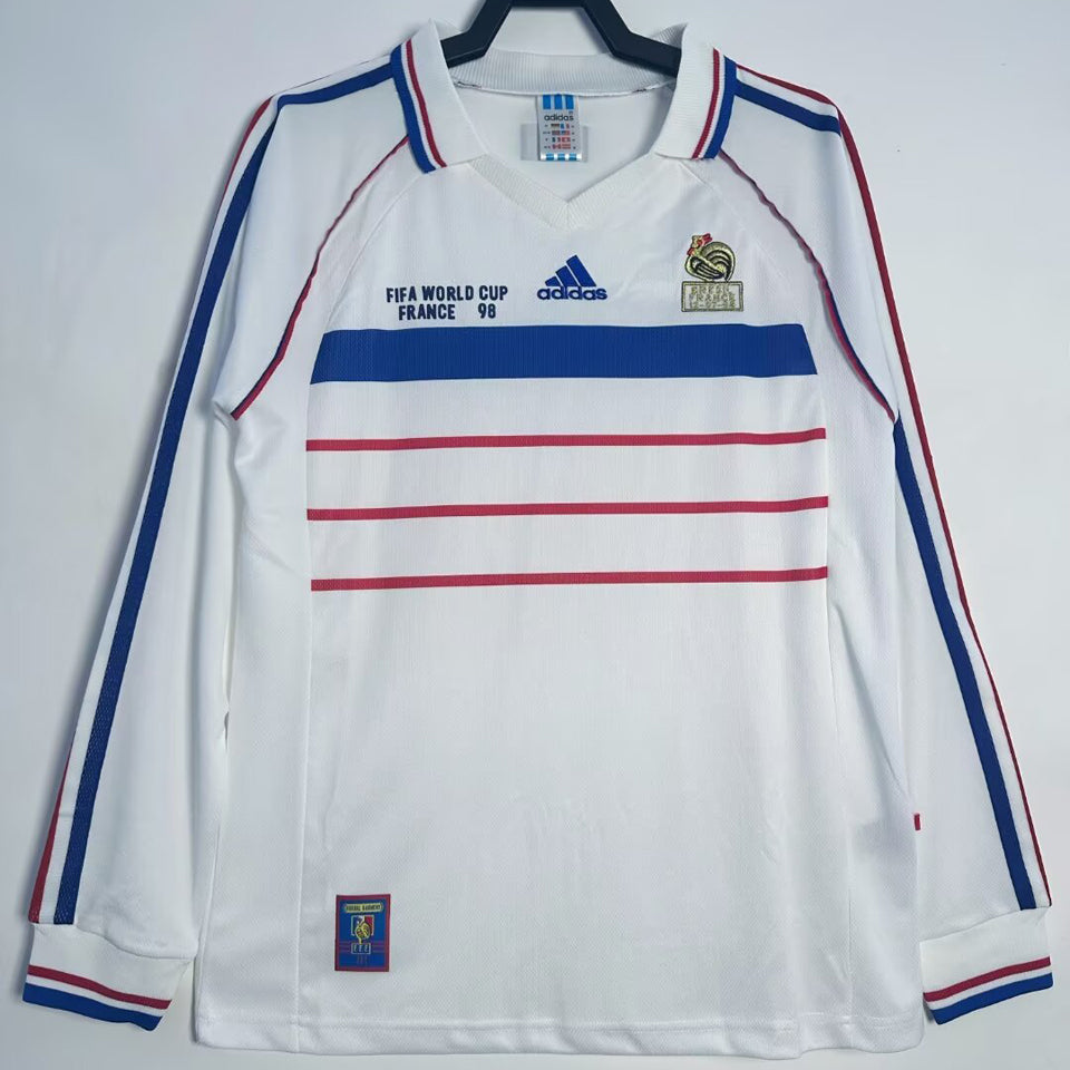1998 francia visitante versión fan selecciones retro