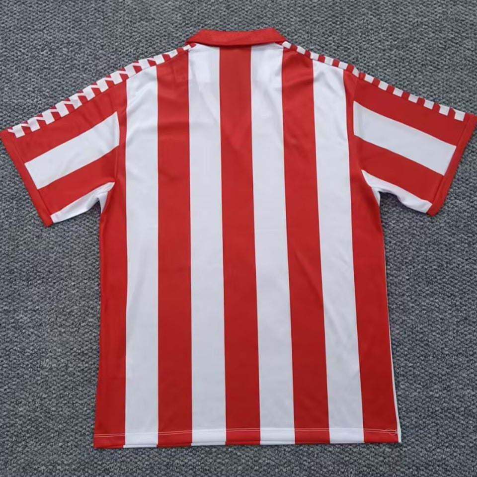 jersey 1982/1983 atletico de madrid local manga corta versión fan retro