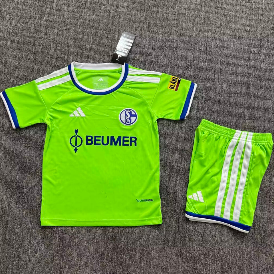 jersey 2026/27 schalke 04 tercero manga corta niño