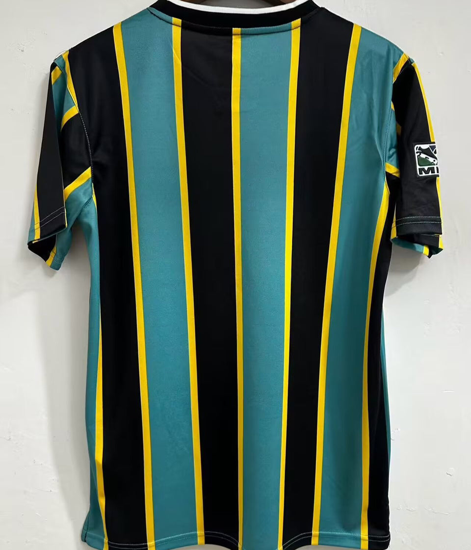 Jersey 1998 LA Galaxy FC Local Manga corta Versión Fan Retro