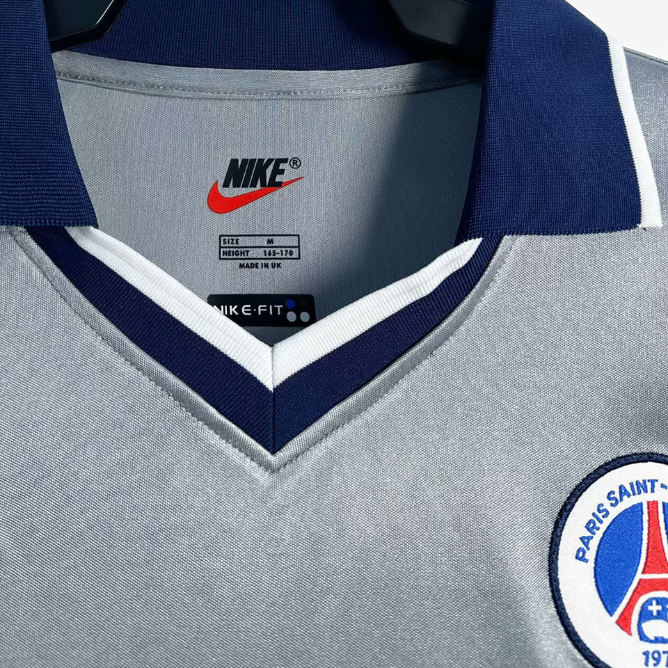 jersey 2000/2001 psg visitante manga corta versión fan retro