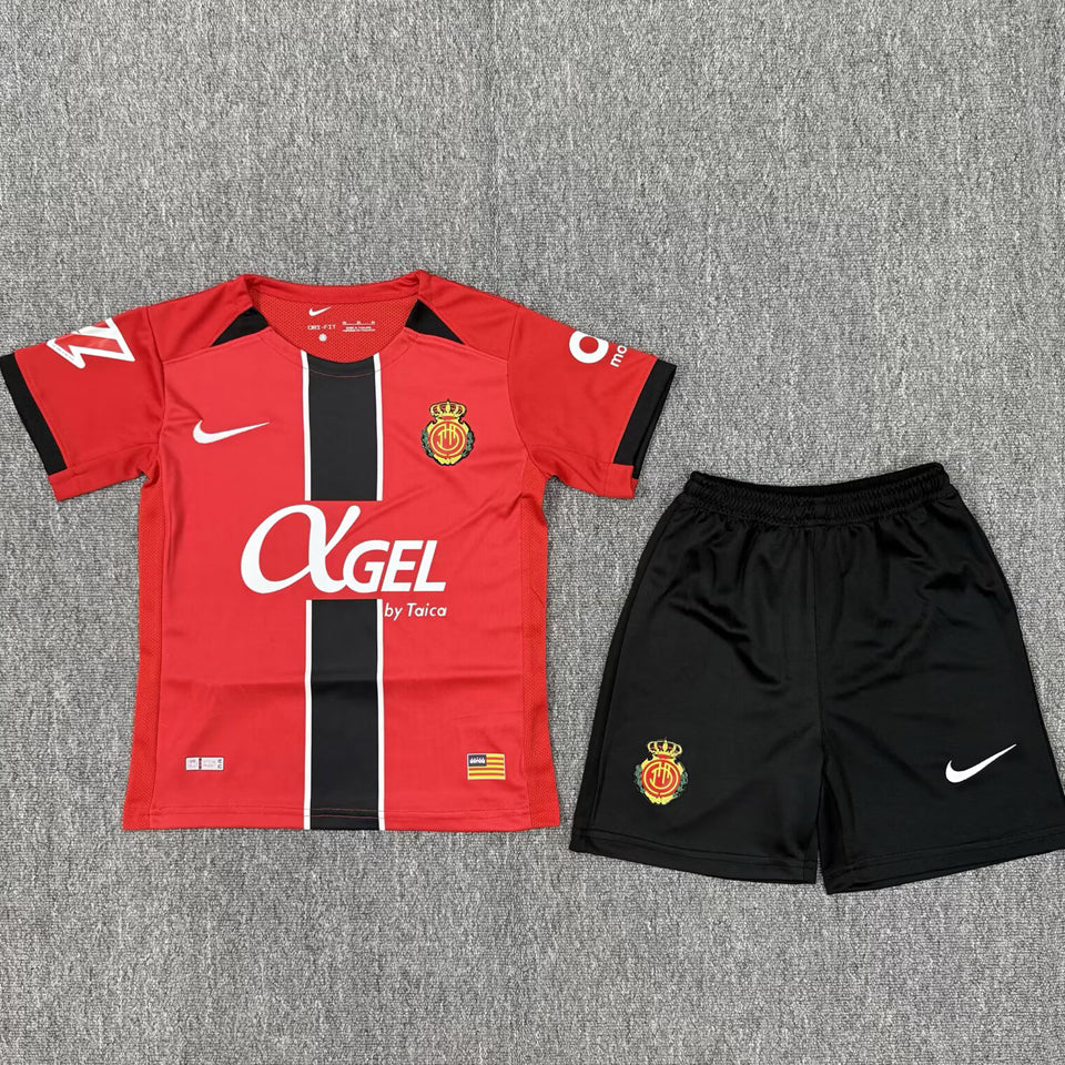 Jersey 2025/26 Mallorca Local Manga corta Niño