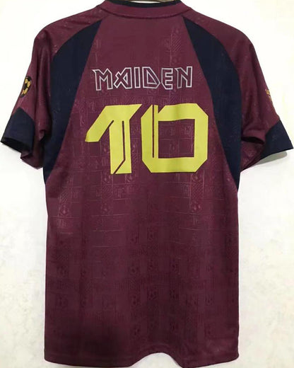 Jersey 2010 Iron Maiden Res Especial Manga corta Versión Fan Retro