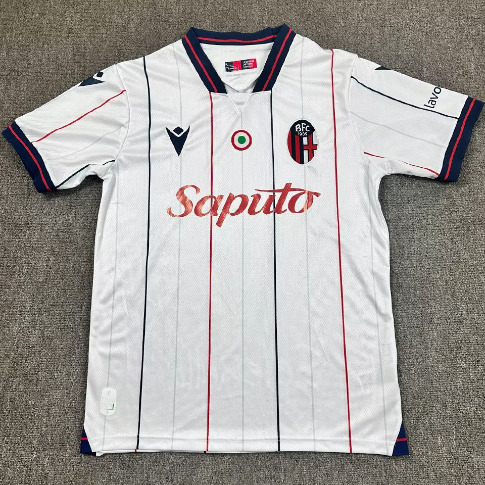 Jersey 2025/26 Bologna Visitante Manga corta Versión Fan