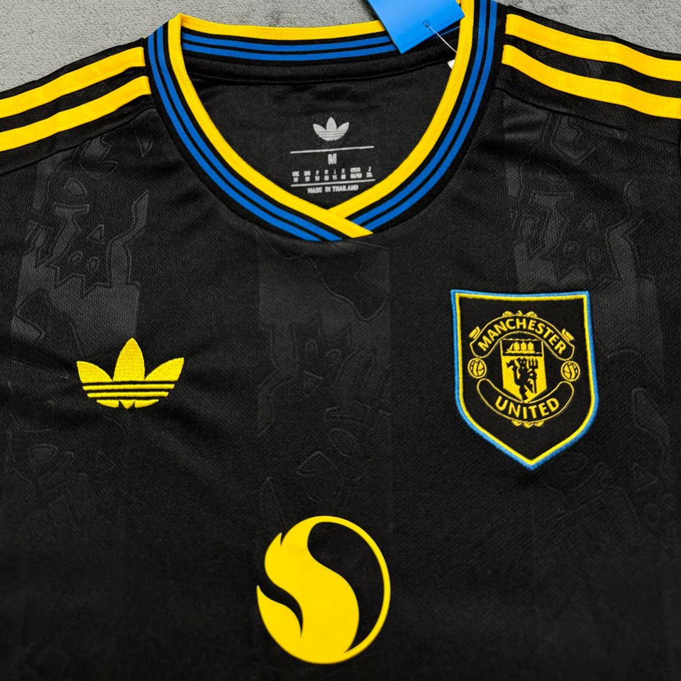 Jersey 2025/26 Manchester United Tercero Manga corta Mujer