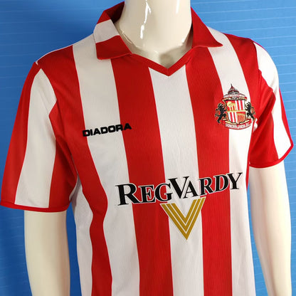 Jersey 2004/2005 Sunderland Local Manga corta Versión Fan Retro