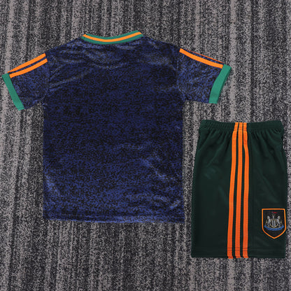 Jersey 1997/1998 Newcastle Visitante Manga corta Niño Retro