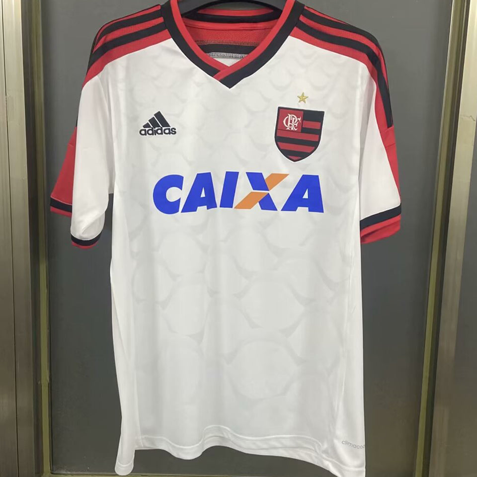 jersey 2014 flamengo visitante manga corta versión fan retro