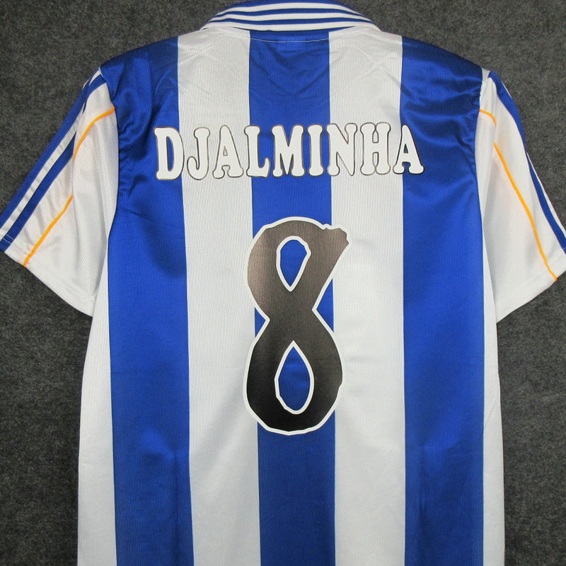 jersey 1999/2000 deportivo la coruna local manga corta versión fan retro