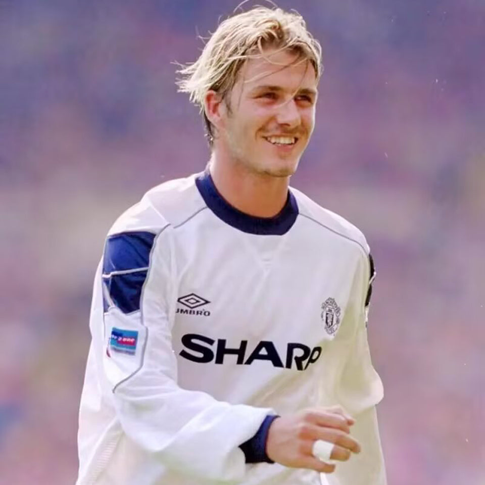 jersey 1999/2000 manchester united visitante manga corta versión fan retro
