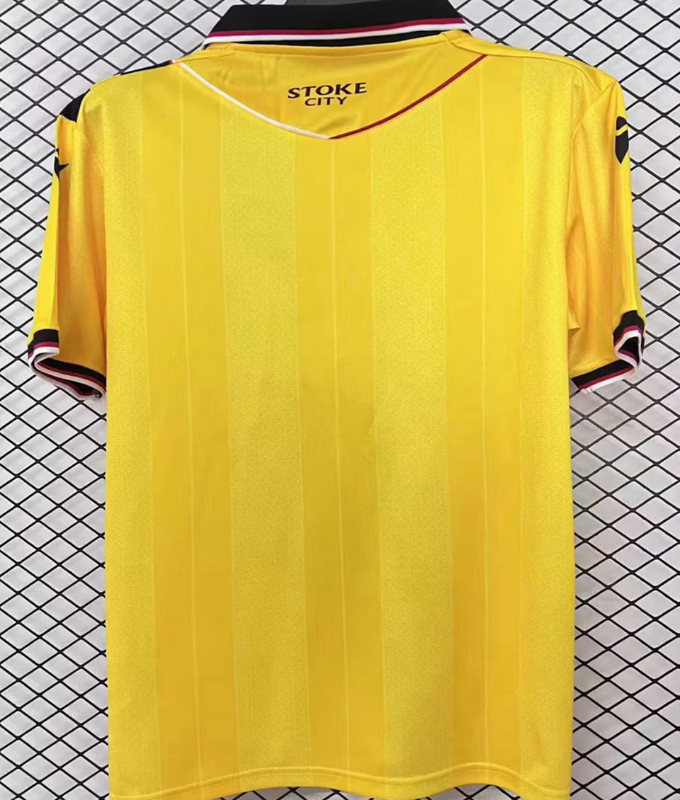 Jersey 2025/26 Stoke City Tercero Manga corta Versión Fan