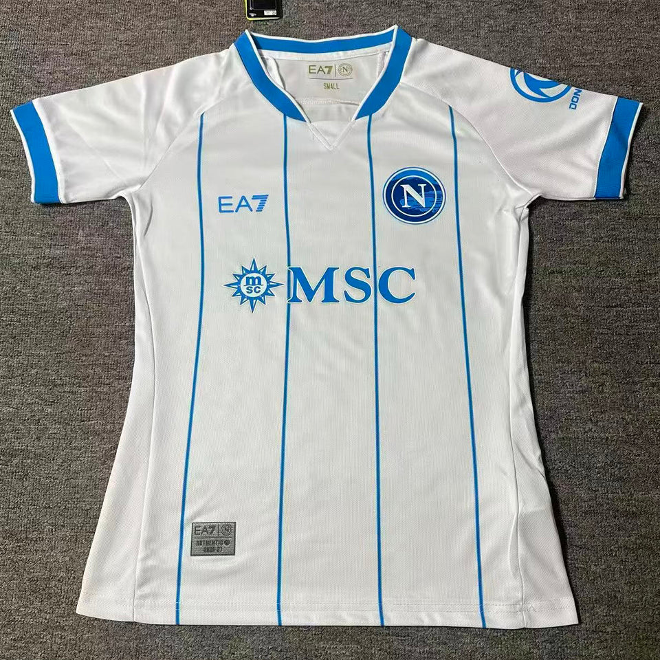 jersey 2026/27 napoli visitante manga corta mujer