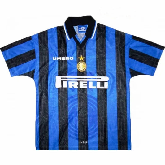 Jersey 1997/98 Inter Milan Local Manga corta Versión Fan Retro