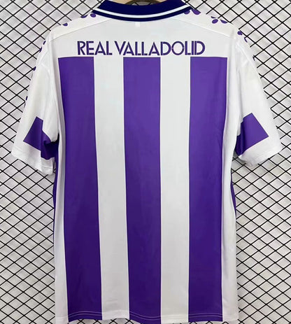 Jersey 1995/96 Real Valladolid Local Manga corta Versión Fan Retro