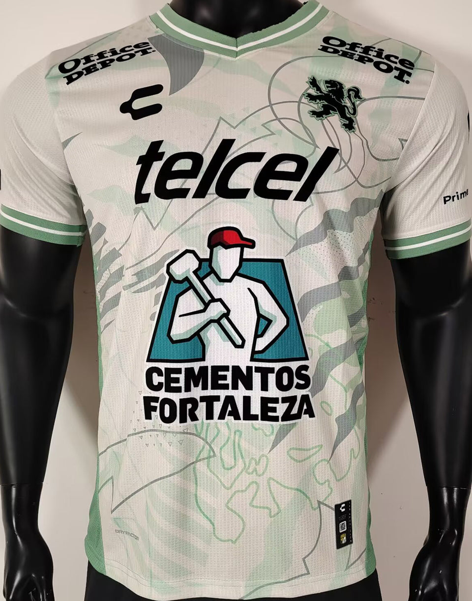 Jersey 2025/26 Leon Visitante Manga corta Versión Jugador