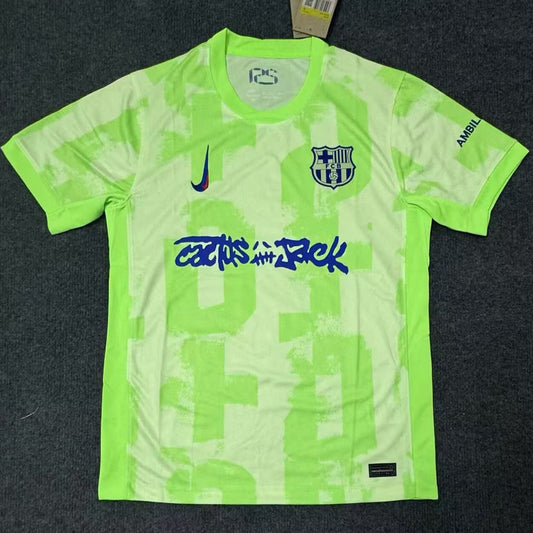 Jersey 2024/25 Barcelona Tercero Manga corta Versión Fan