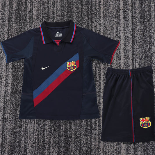 Jersey 2002/2003 Barcelona Tercero Manga corta Niño Retro